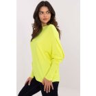 Pulover Italy Moda Sárga