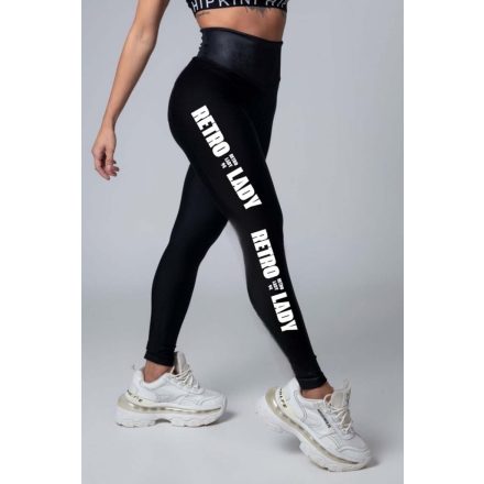Retro Lady ULTRA fekete leggings