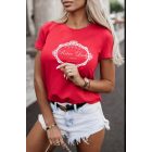 Retrolady Spring Limited felső RED ELEGANCE